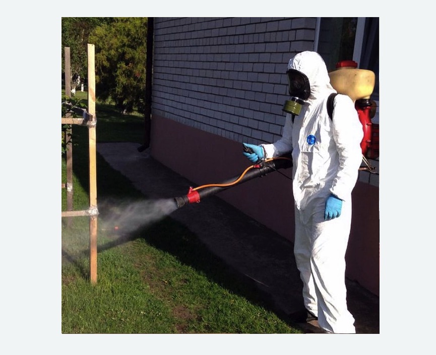 травля клещей на участке в Красноуфимске